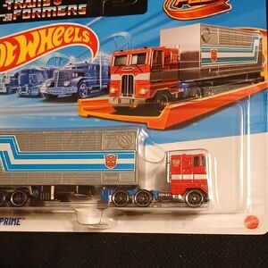 Transformers Optimus Prime Hot Wheels Truck